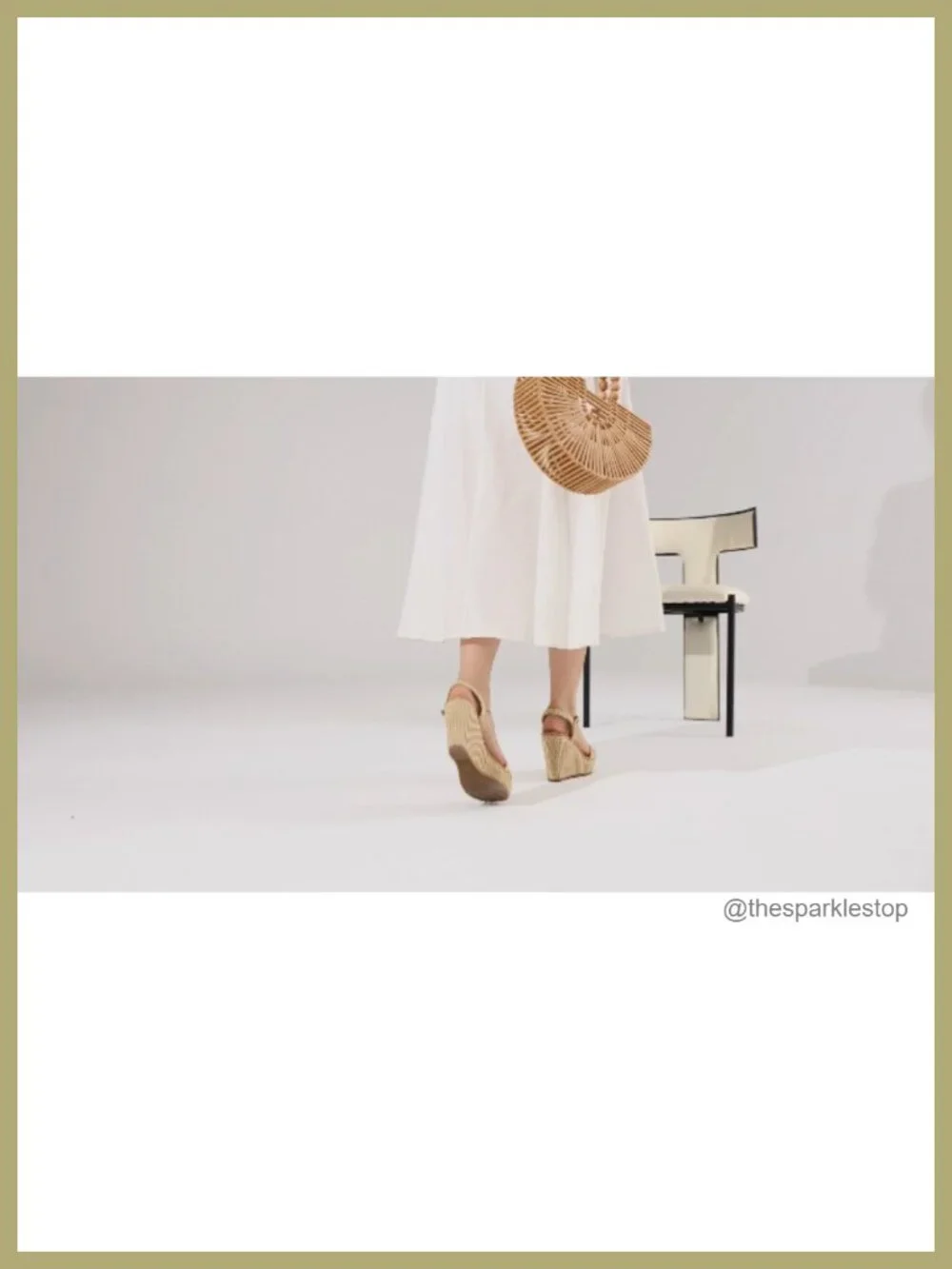 Women's Espadrille Wedge Sandals Open Toe Platform Jute Heels